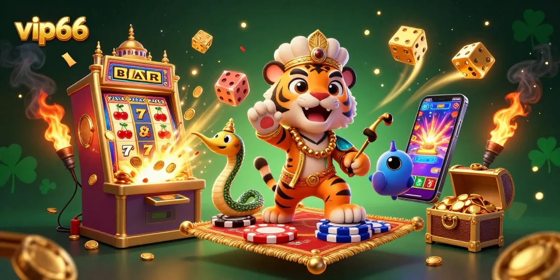 Spin jackpot wins at vip66 casino with an Arabian Nights-themed slot adventure.