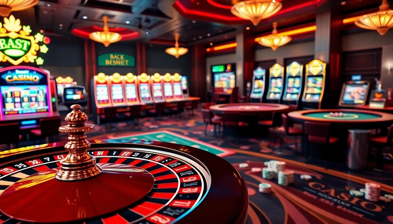 Engage in thrilling online gaming experiences on rikvip.gb.net with vibrant casino visuals.