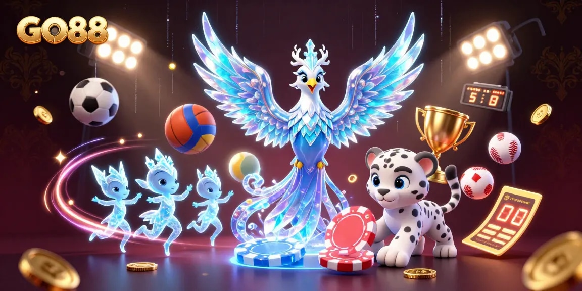 Experience the excitement of GO88 with vibrant games and engaging characters in 3D!