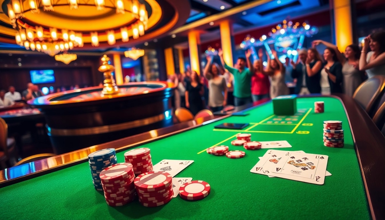 Experience the thrill of 33win with vibrant casino tables and high-stakes action.