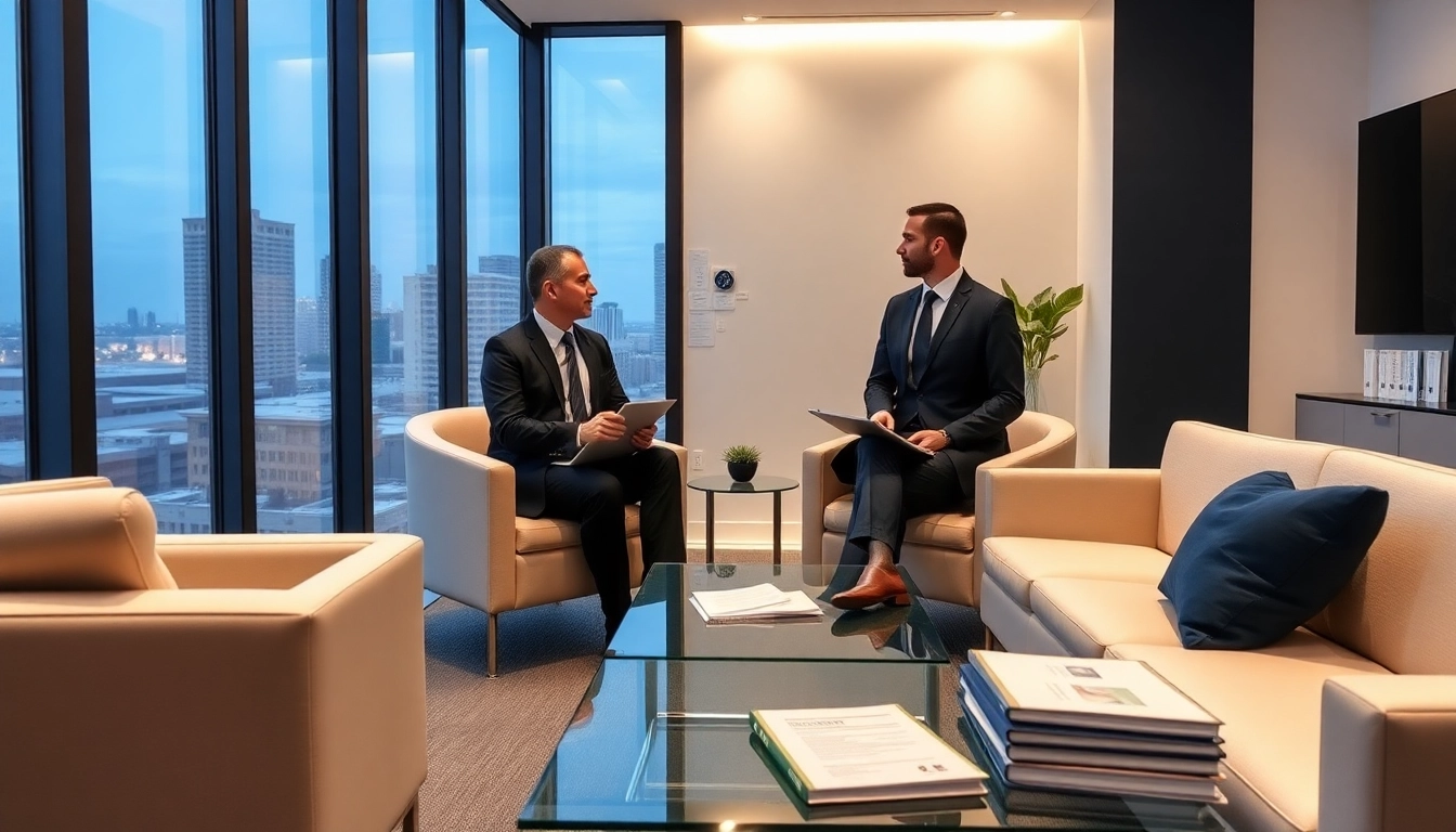 Professional consultation at a law firm in Miami showcasing trust and expertise.