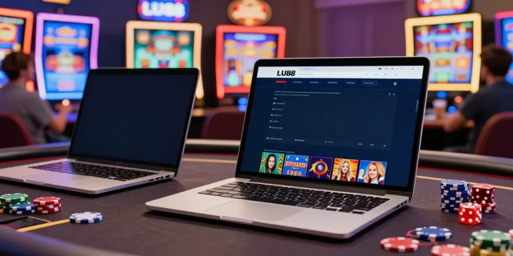 LU88 online casino platform with players engaging in vibrant gaming experience.