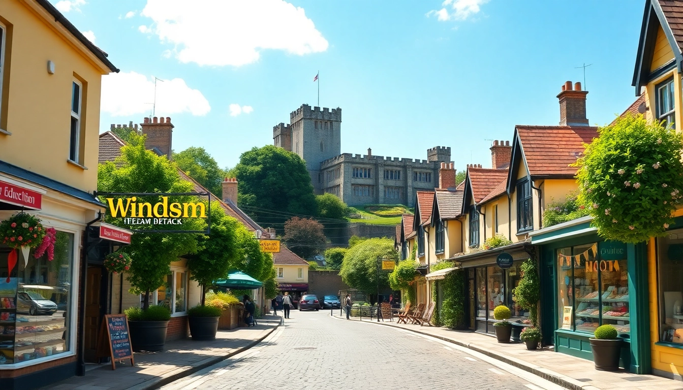 Experience the charm of Windsor with its iconic castle and lively streets filled with local crafts.