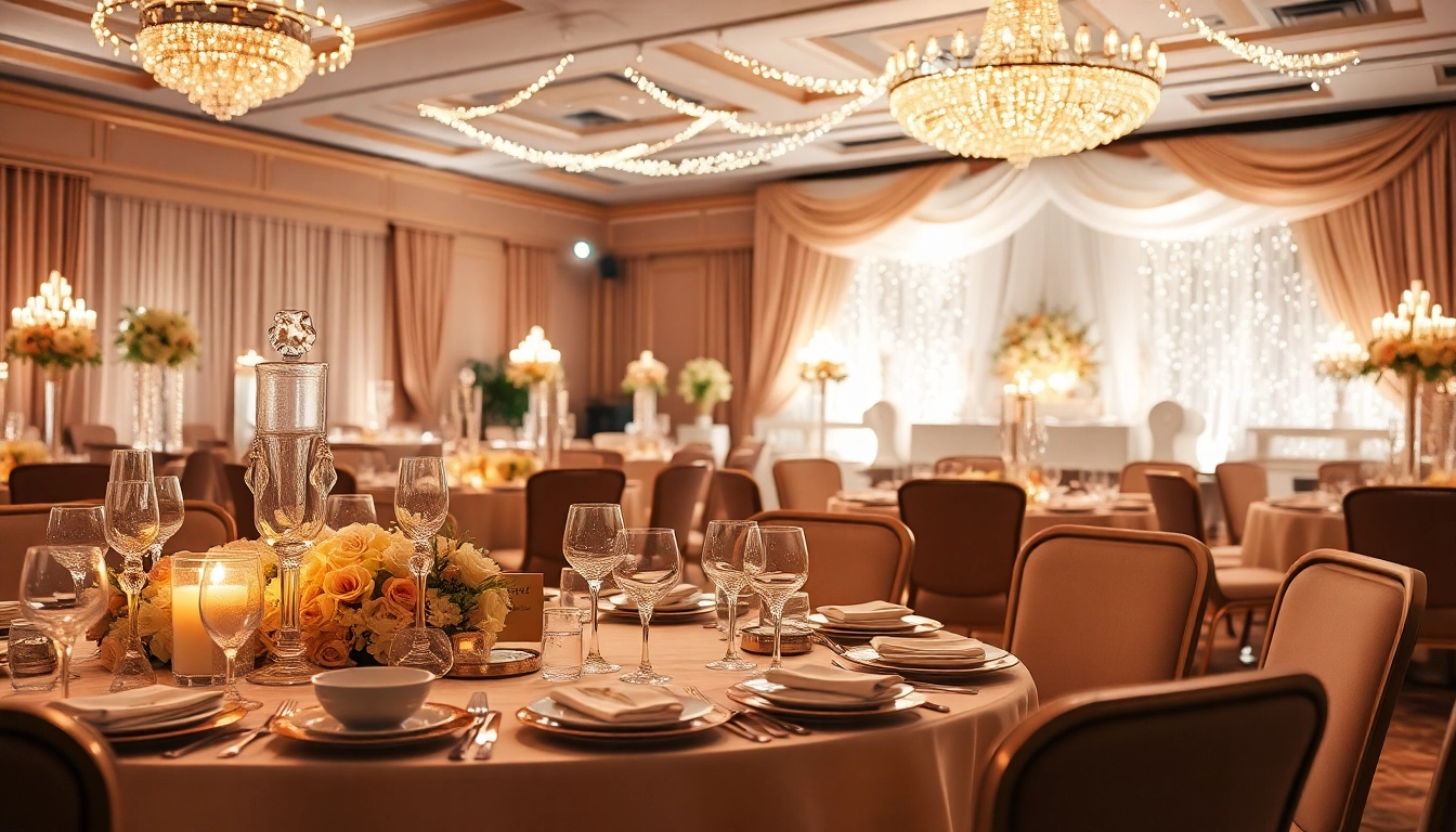 Elegant event layout with luxurious features from https://www.casablancahire.co.uk/ showcasing sophistication.