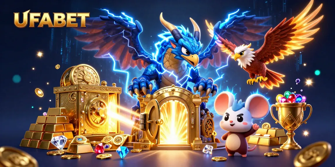 Experience thrilling UFABET casino adventures with vibrant characters and dazzling treasures!