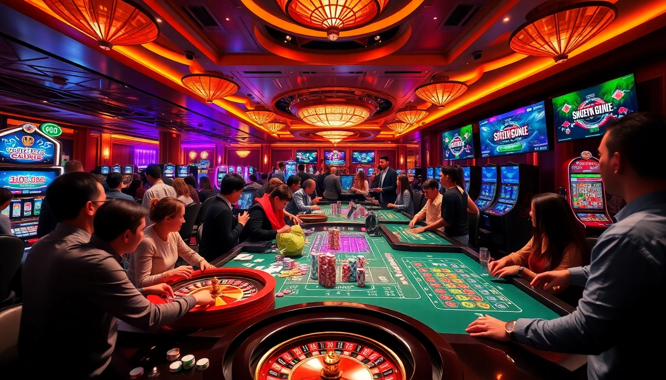 Experience high-stakes action at sv388 with dynamic gambling visuals.