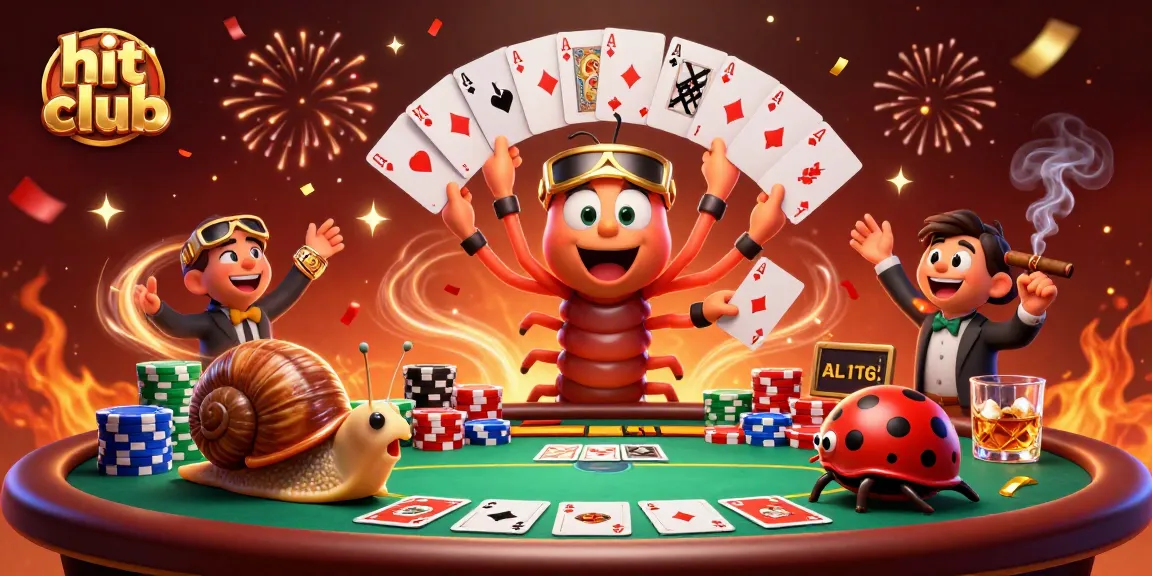 Engage in the hit club gaming experience with dynamic characters and vibrant casino elements.