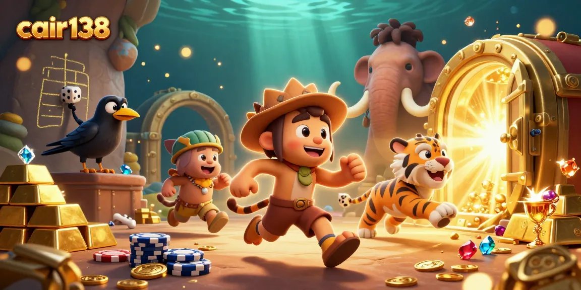 Engage with cai138's thrilling prehistoric casino, featuring dynamic characters and captivating treasures.