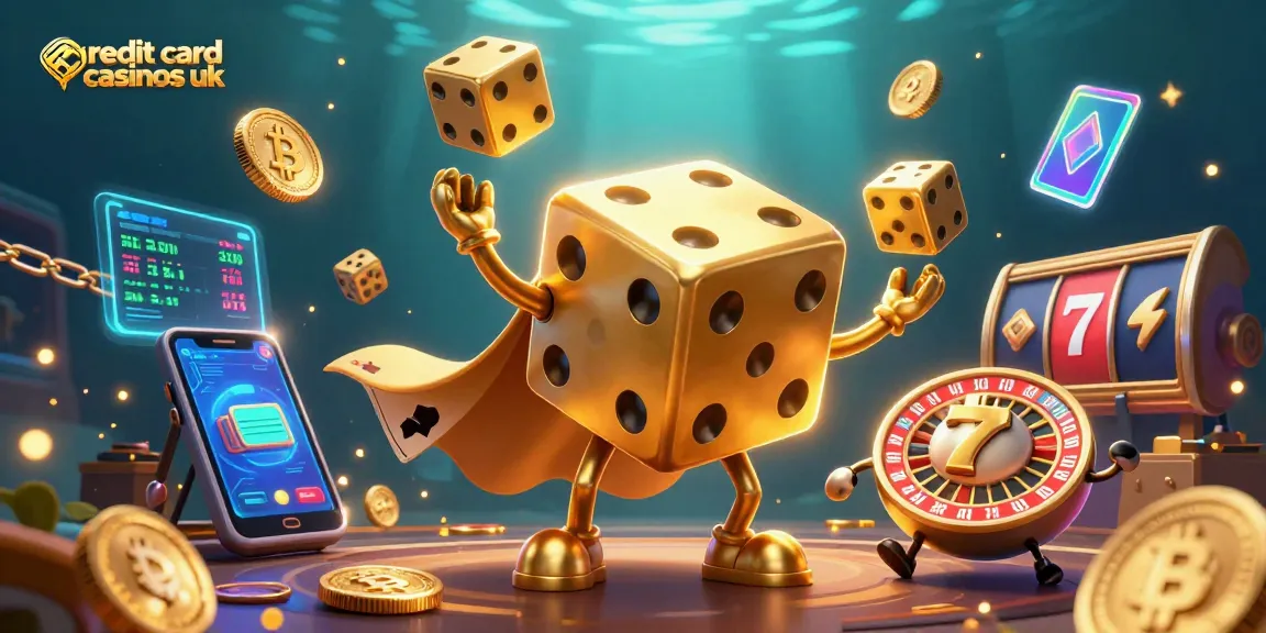Experience thrilling gameplay at credit card casinos uk with vibrant 3D digital elements.