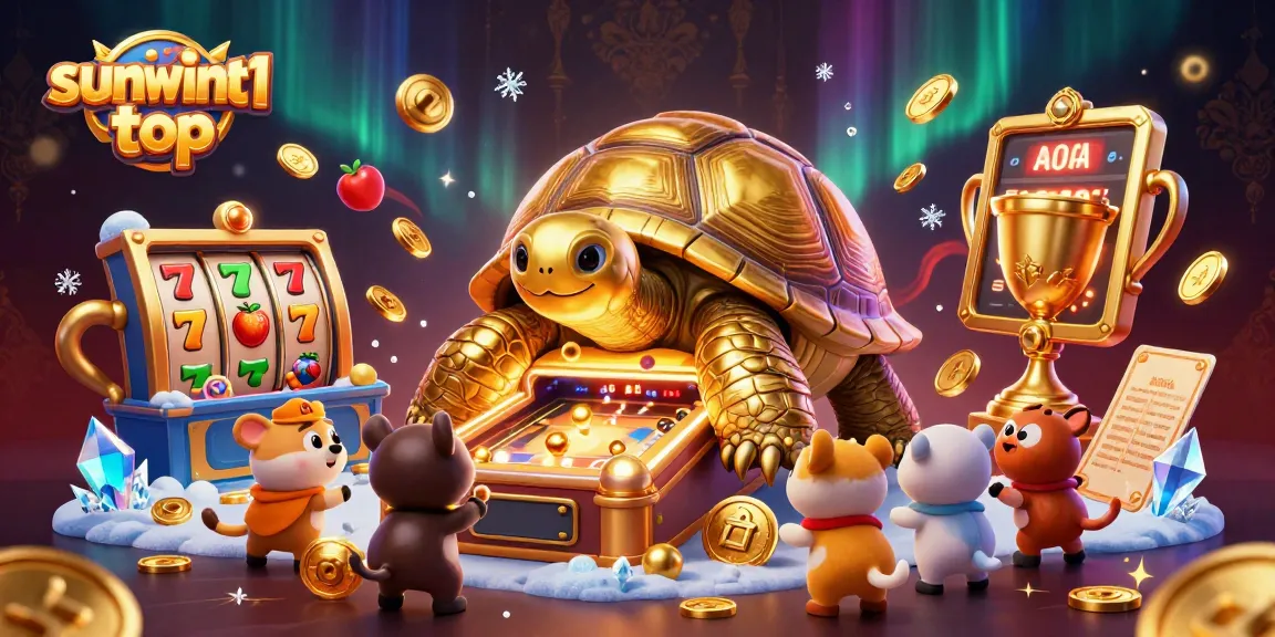 Play exciting slots at sunwint1 top as golden tortoise pinball attracts eager players.